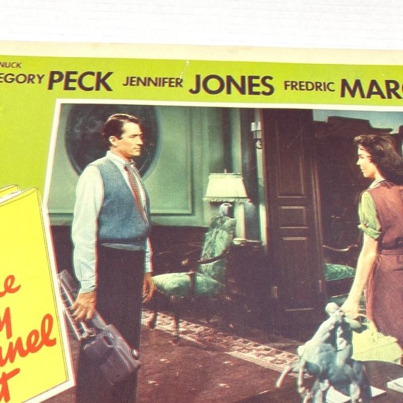 The Man in the Gray Flannel Suit 1956 Lobby Card Movie Poster Gregory Peck Drama - Picture 5 of 10